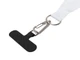 Лента под сублимацию для телефона с карабином, 2 см, белая / черная - фото № 4