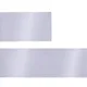Лента сатиновая Satin 35 М, 70 см, серая - фото № 2
