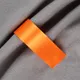 Лента сатиновая Satin 35 М, 80 см, оранжевая - фото № 1