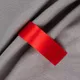 Лента сатиновая Satin 35 S, 10 см, красная - фото № 1