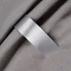 Лента сатиновая Satin 35 S, 10 см, серая - фото № 1