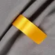 Лента сатиновая Satin 35 S, 50 см, желтая - фото № 1