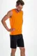 Майка спортивная из сетки мужская Sol's Sporty TT Men, белая - фото № 4
