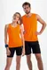 Майка спортивная из сетки мужская Sol's Sporty TT Men, белая - фото № 5