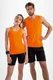Майка спортивная из сетки мужская Sol's Sporty TT Men, красная - фото № 6