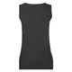Майка женская Fruit of the Loom Lady-Fit Valueweight Vest 160, черная - фото № 1