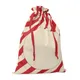 Мешок Large Santa Cotton Bag, красный - фото № 1