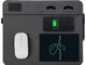 Коврик для мыши многофункциональный Q jet Multi Pad с беспроводной зарядкой и LCD экраном, 10 Вт, темно-серый - фото № 3