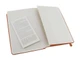 Записная книжка в линейку на резинке Moleskine Classic Large в линейку , оранжевый коралл - фото № 4