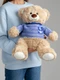 Мишка плюшевый в вязаном свитере Big Teddy, на заказ - фото № 4