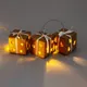 Набор Advent Meister: орехокол «Щелкунчик», гирлянда, елочный шар, подвеска, красный - фото № 5