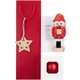 Набор Advent Meister: орехокол «Щелкунчик», гирлянда, елочный шар, подвеска, красный - фото № 2