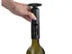 Набор аксессуаров для вина Master of Wine Bergamo: ручной штопор, нож для фольги, пробка, воронка, черный - фото № 8