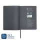 Набор Bplanner Color: ежедневник А5, внешний аккумулятор на 10000 mAh, шоппер, черный / бежевый - фото № 5