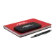 Набор Bplanner Color: ежедневник А5, внешний аккумулятор на 10000 mAh, шоппер, черный / красный - фото № 3