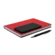 Набор Bplanner Color: ежедневник А5, внешний аккумулятор на 5000 mAh, шоппер, черный / красный - фото № 6