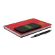 Набор Bplanner Color: ежедневник А5, внешний аккумулятор на 5000 mAh, шоппер, черный / красный - фото № 3