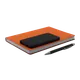 Набор Bplanner Color: ежедневник А5, внешний аккумулятор на 5000 mAh, шоппер, черный / оранжевый - фото № 6