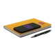 Набор Bplanner Color: ежедневник А5, внешний аккумулятор на 5000 mAh, шоппер, черный / желтый - фото № 3