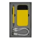 Набор Bplanner Power: ручка шариковая металлическая, внешний аккумулятор 10000 mAh, желтый / серый - фото № 7