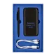 Набор Bplanner Power: ручка шариковая металлическая, внешний аккумулятор 8000 mAh, черный / синий - фото № 7