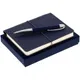 Набор Business Diary Mini: ежедневник Kuka Mini, ручка шариковая Arc Soft Touch, синий - фото № 1