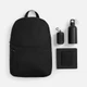 Набор Charm Sport: бутылка для воды, блокнот, картхолдер, полотенце охлаждающее, рюкзак, черный - фото № 2