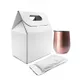 Набор Cofer Coffee Box CO12M: кофер, кофе зерновой 100 гр, белый / бронзовый - фото № 1