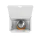 Набор Cofer Coffee Box Edge CO12S: кофер soft-touch, кофе зерновой 100 гр, белый / оранжевый - фото № 2