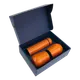 Набор Cofer Hot Box C2 Blue: термос, кофер - 2 шт, оранжевый - фото № 1