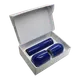 Набор Cofer Hot Box C2 White: термос, кофер - 2 шт, синий - фото № 1