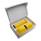 Набор Cofer Hot Box C2 White: термос, кофер - 2 шт, желтый - фото № 1