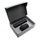 Набор Cofer Hot Box E Edge CO12s Grey: термос с датчиком температуры, кофер, soft-touch, черный - фото № 1