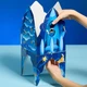 Набор детский подарочный «Елка-ракета» для 13-16 лет: 4D-энциклопедия, бутылка для воды, рюкзак-мешок, космическое питание, серебристый - фото № 3
