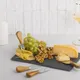 Набор для сыра Four Cheeses, черный / бежевый - фото № 3