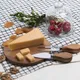 Набор для сыра Parmesan, коричневый - фото № 4