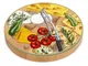 Набор для сыра и вина со стеклянной крышкой Eat & Bite Rendezvous, светлое дерево - фото № 4