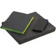 Набор Flexpen Black Energy: внешний аккумулятор Uniscend All Day Compact 10000 mAh, ежедневник Flexpen Black, черный / зеленый - фото № 1