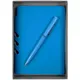 Набор Flexpen Mini: ежедневник недатированный, ручка, голубой - фото № 2