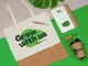 Набор Hello Eco: термокружка, ежедневник, ручка, брелок-подставка, шоппер, бежевый - фото № 2