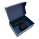 Набор Hot Box CS blue: кофер, термос с датчиком температуры, черный - фото № 1