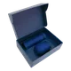 Набор Hot Box CS blue: кофер, термос с датчиком температуры, синий - фото № 1