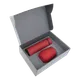 Набор Hot Box CS grey: кофер, термос с датчиком температуры, красный - фото № 1