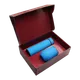 Набор Hot Box CS red: кофер, термос с датчиком температуры, голубой - фото № 1