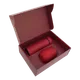 Набор Hot Box CS red: кофер, термос с датчиком температуры, красный - фото № 1
