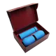 Набор Hot Box CS2 red: 2 кофера, термос с датчиком температуры, голубой - фото № 1