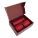 Набор Hot Box CS2 red: 2 кофера, термос с датчиком температуры, красный - фото № 1