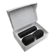 Набор Hot Box CS2 white: 2 кофера, термос с датчиком температуры, черный - фото № 1