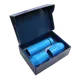 Набор Hot Box E2 blue: 2 кофера, термос с датчиком температуры, голубой - фото № 1