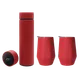 Набор Hot Box E2 EDGE CO12s red, soft touch: 2 кофера, термос с датчиком температуры, красный - фото № 2